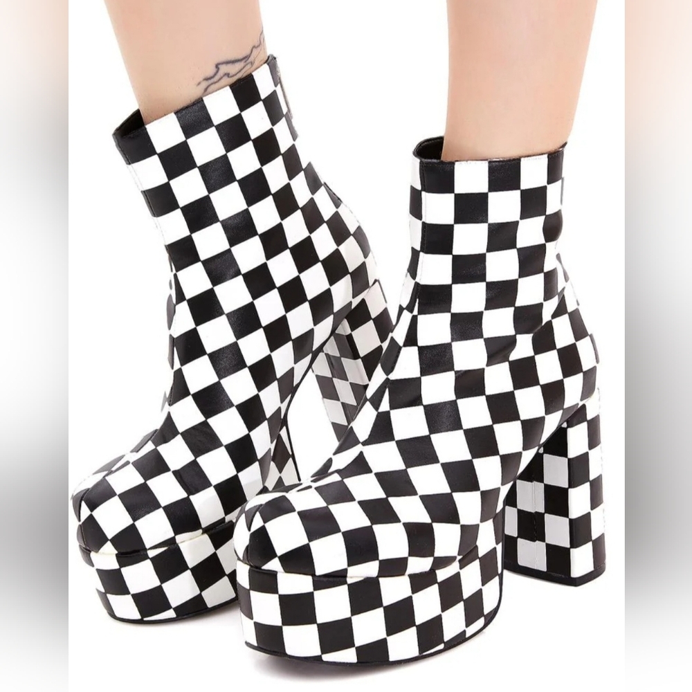 Current Mood Checkered Platforms - image 1